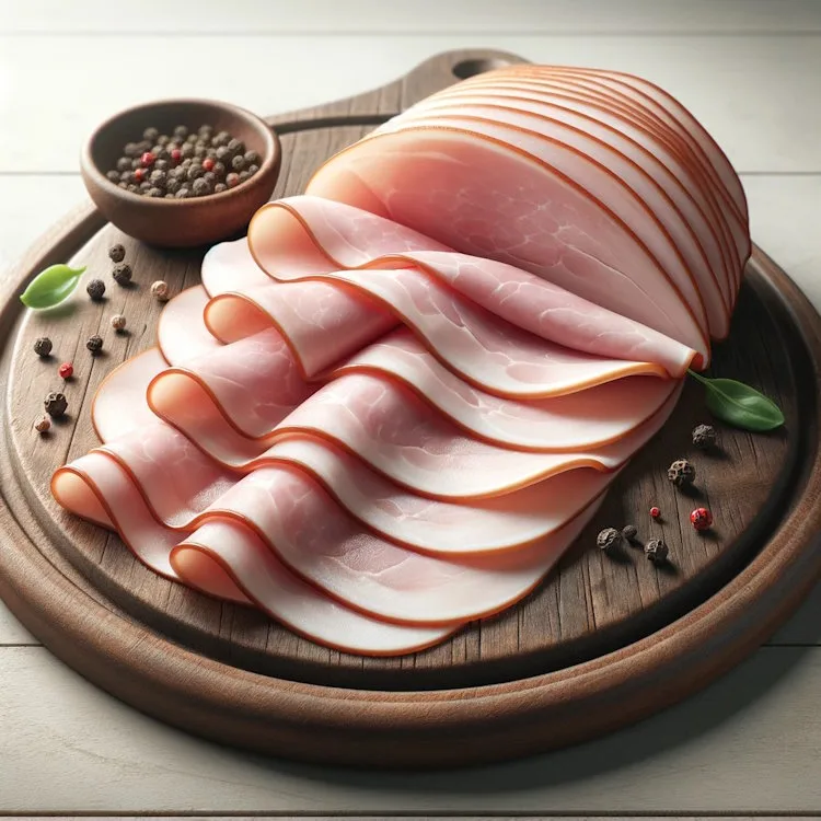 jambon blanc en tranches
