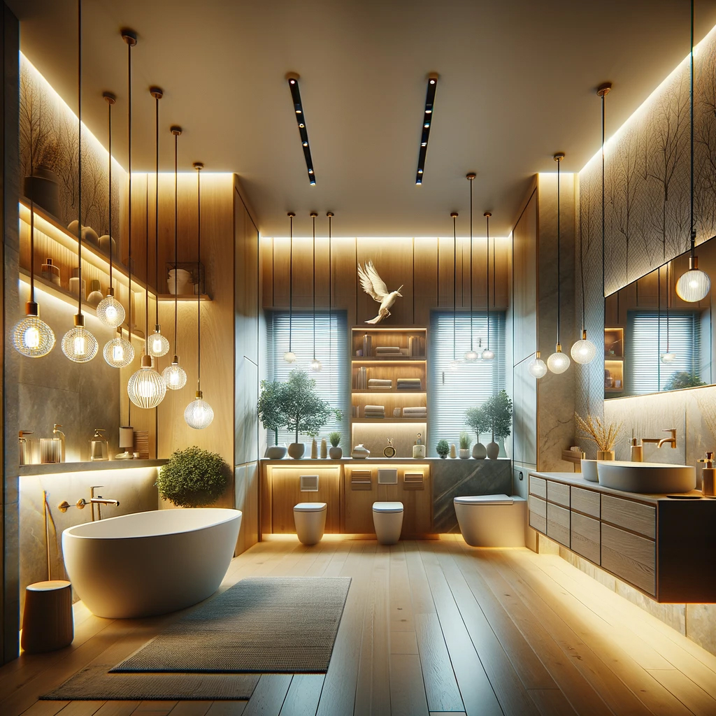 favoriser luminosite grande salle de bain